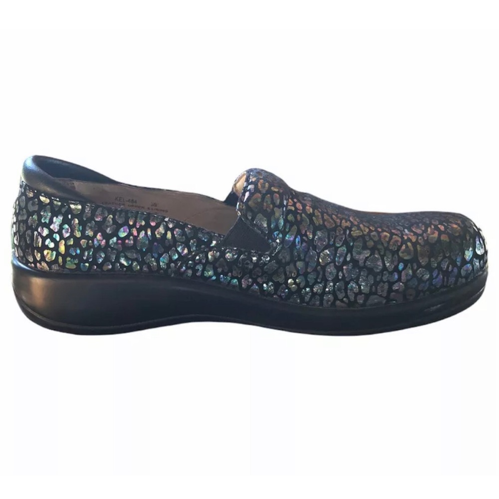 Alegria Keli Pro Jacinta Oil Iridescent Clog Shoes Women’s 39 - Picture 12 of 12